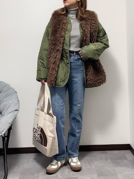 紗衣さん（レディース・158cm）の秋コーディネート