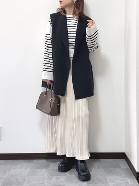 紗衣さん(レディース・158cm)の冬コーディネート