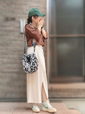 「アイテム（財布）」を使った、🅗🅐🅡🅤さん（レディース・146cm）の秋コーディネート