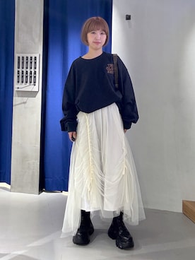 ミハルさん（レディース・152cm）の秋コーディネート