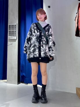「PAGEBOY（ページボーイ）のアイテム（その他パンツ）」を使った、ミハルさん（レディース・152cm）の秋コーディネート
