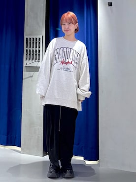 「152cm」｜「アイテム（ブーツ）」を使った、ミハルさん（レディース・152cm）の冬コーディネート