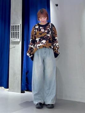 「紅葉コーデ」｜ミハルさん（レディース・152cm）の秋コーディネート