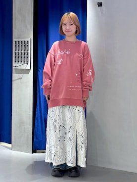 「PAGEBOY（ページボーイ）のアイテム（ワンピース/ドレス）」を使った、ミハルさん（骨格ウェーブ・レディース・152cm）の冬コーディネート