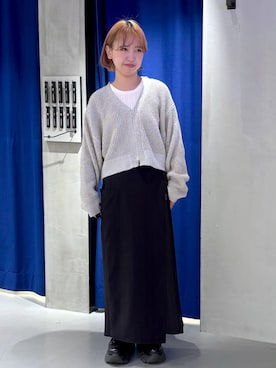 「PAGEBOY（ページボーイ）のアイテム（ブーツ）」を使った、ミハルさん（骨格ウェーブ・レディース・152cm）の冬コーディネート