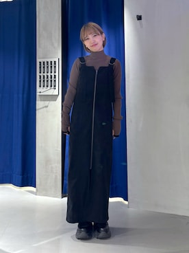「PAGEBOY（ページボーイ）のアイテム（ワンピース/ドレス）」を使った、ミハルさん（骨格ウェーブ・レディース・152cm）の秋コーディネート
