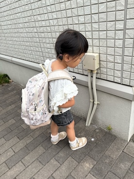 「保育園コーデ」｜そっちゃんさん（キッズ・70cm）の夏コーディネート