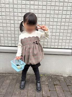 そっちゃんさん（キッズ・70cm）の秋コーディネート