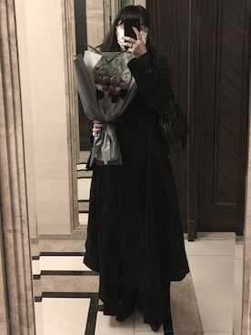「AIGNER（アイグナー）のアイテム」を使った、mankkongさん（レディース・165cm）の冬コーディネート