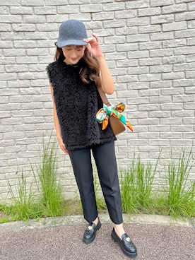 「アイテム（その他トップス）」を使った、sさん（レディース・154cm・20代）の秋コーディネート