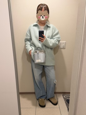 「アイテム（その他トップス）」を使った、SKさん（レディース・160cm）の秋コーディネート