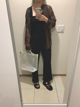 「TOM WOOD（トムウッド）のアイテム」を使った、SKさん（レディース・159cm）の夏コーディネート