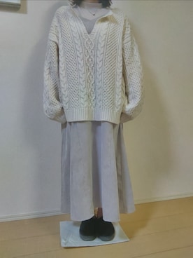 iwaponさん（レディース・150cm）の冬コーディネート