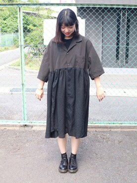 「AS KNOW AS PINKY（アズノゥアズピンキー）のアイテム（アクセサリー）」を使った、た か みさん（レディース・156cm）の秋コーディネート