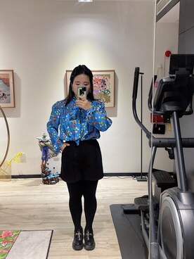 「アイテム（カチューシャ）」を使った、lisa1217さん（レディース・155cm・20代）の秋コーディネート