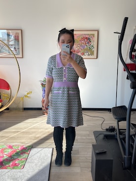 「b+ab（ビープラスエービー）のアイテム」を使った、lisa1217さん（レディース・155cm）の秋コーディネート