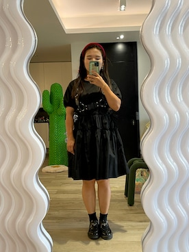 「アイテム（シャツワンピース）」を使った、lisa1217さん（レディース・155cm・30代）の秋コーディネート