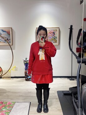 「:CHOCOOLATEのアイテム」を使った、lisa1217さん（レディース・155cm）の秋コーディネート