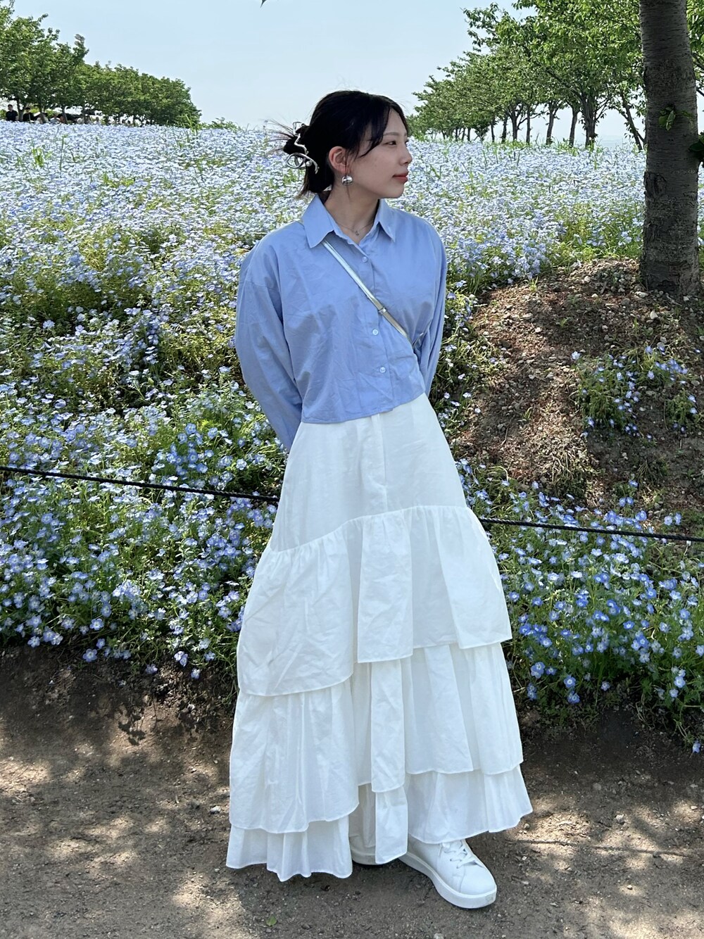 CLANE（クラネ）の「【CLANE/クラネ】VOLUME FRILL SKIRT