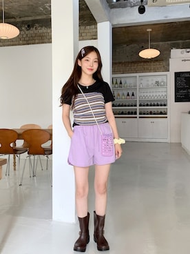 「ルームウェア」｜66ガールズさん（レディース・162cm）の夏コーディネート