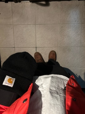 「アイテム（デジタル腕時計）」を使った、k_p_stdさん（メンズ・168cm）の秋コーディネート