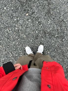 「アイテム（デジタル腕時計）」を使った、k_p_stdさん（メンズ・168cm）の冬コーディネート