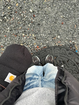 「アイテム（腕時計）」を使った、k_p_stdさん（メンズ・168cm）の冬コーディネート