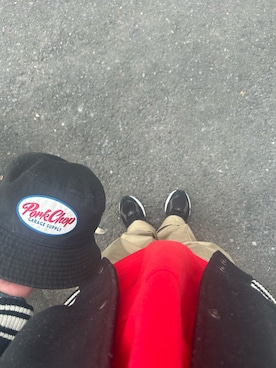 「アイテム（デジタル腕時計）」を使った、k_p_stdさん（メンズ・168cm）の冬コーディネート