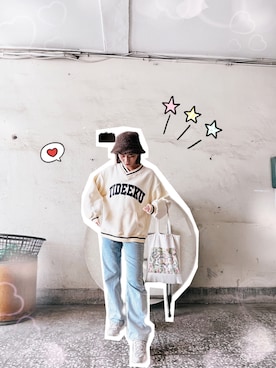 「polo shirts」｜泰瑞莎 Teresa Tuさん（レディース・170cm）の冬コーディネート