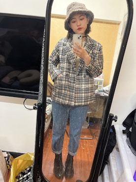 「blazer」｜泰瑞莎 Teresa Tuさん（レディース・170cm）の冬コーディネート