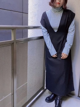 mariaさん（レディース・164cm）の冬コーディネート