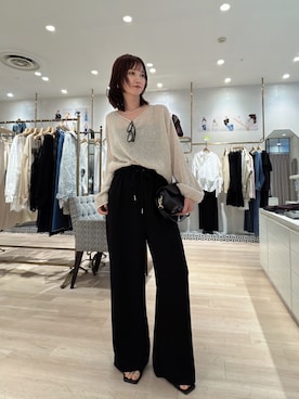 「Omekashi（オメカシ）のアイテム」を使った、AYAKAさん（レディース・159cm）の春コーディネート