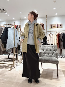 「アイテム（その他アウター）」を使った、AYAKAさん（レディース・159cm・30代）の秋コーディネート