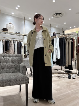 「アイテム（バックパック/リュック）」を使った、AYAKAさん（レディース・159cm）の秋コーディネート