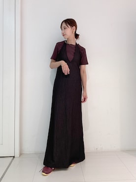「アイテム（アクセサリー）」を使った、AYAKAさん（レディース・159cm・30代）の夏コーディネート