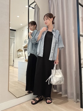 「アイテム（ワンピース/ドレス）」を使った、AYAKAさん（レディース・159cm・30代）の夏コーディネート