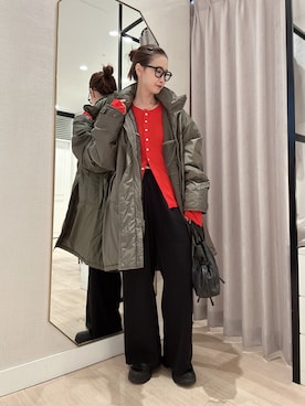 「アイテム（その他アウター）」を使った、AYAKAさん（レディース・159cm）の秋コーディネート