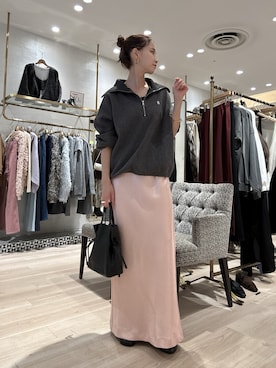 「アイテム（スカート）」を使った、AYAKAさん（レディース・159cm・30代）の秋コーディネート