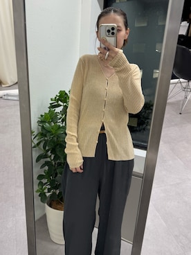 「アイテム（トップス）」を使った、AYAKAさん（レディース・159cm・30代）の冬コーディネート