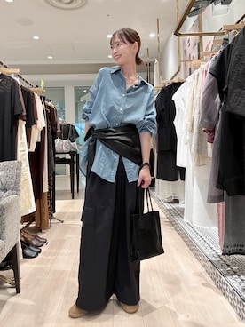 「アイテム（アクセサリー）」を使った、AYAKAさん（レディース・159cm・30代）の夏コーディネート