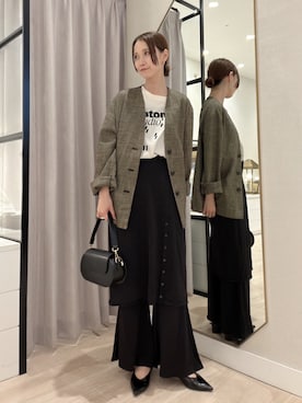 AYAKAさん（レディース・159cm）の冬コーディネート