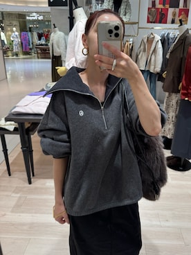 「アイテム（バックパック/リュック）」を使った、AYAKAさん（レディース・159cm）の秋コーディネート