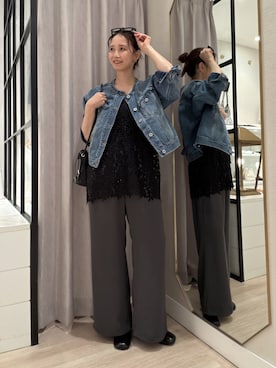 AYAKAさん（レディース・159cm）の春コーディネート