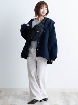 「アイテム（ママ＆ベビー）」を使った、sweet mommyさん（レディース・156cm）の冬コーディネート