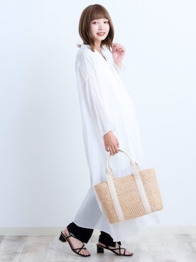 「アイテム（マタニティウェア/グッズ）」を使った、sweet mommyさん（レディース・156cm）の秋コーディネート