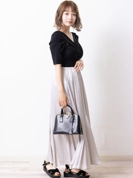 「アイテム（ママ＆ベビー）」を使った、sweet mommyさん（レディース・156cm）の夏コーディネート