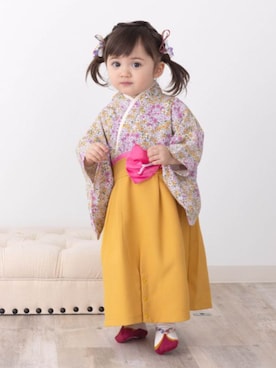 「アイテム（着物）」を使った、sweet mommyさん（キッズ・90cm）の夏コーディネート