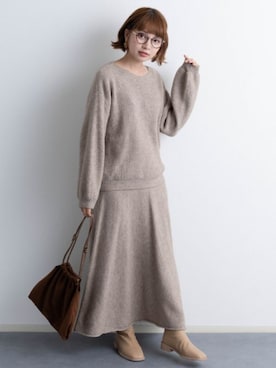 「アイテム（ママ＆ベビー）」を使った、sweet mommyさん（レディース・156cm）の秋コーディネート