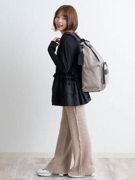 「アイテム（ママ＆ベビー）」を使った、sweet mommyさん（レディース・156cm）の冬コーディネート