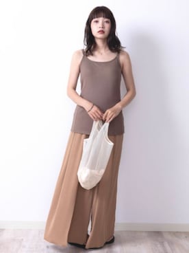 「アイテム（マタニティウェア/グッズ）」を使った、sweet mommyさん（レディース・156cm）の夏コーディネート